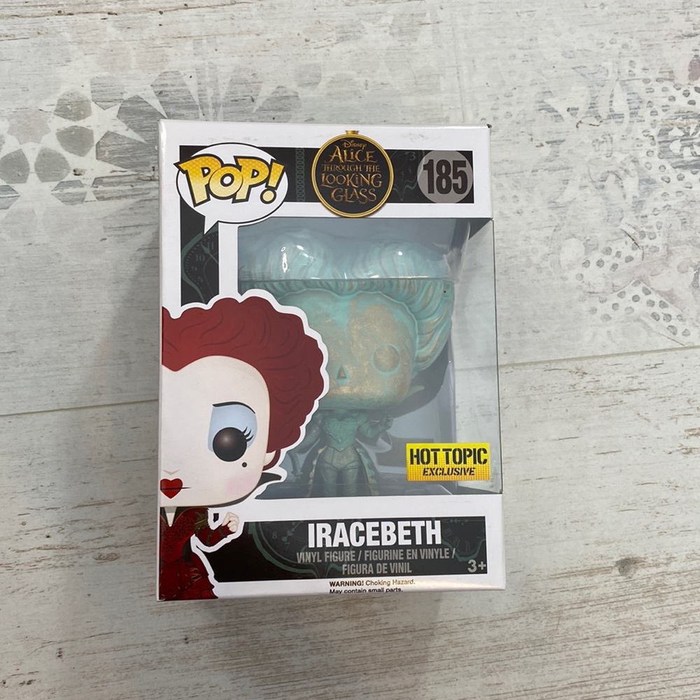 Funko Pop Iracebeth #185 Disney Alice Through The Looking Glass Figure